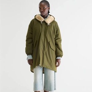 Bellerose Olive Green Hooded Parka
